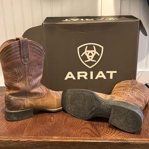 Ariat sport wide square toe 10 d medium